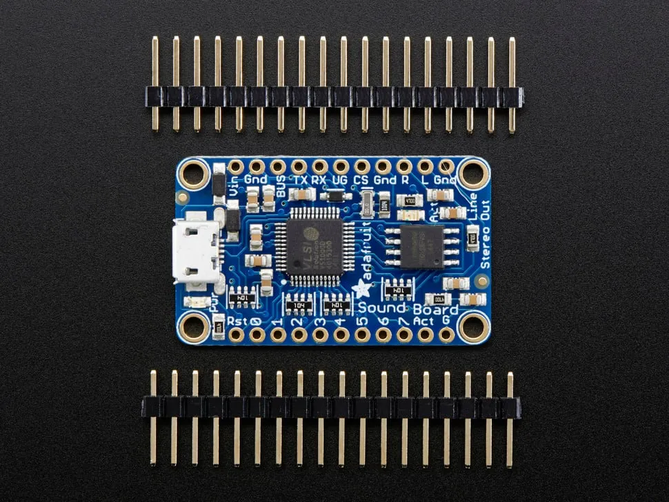 Adafruit Audio FX Mini Sound Board - WAV/OGG Trigger 16MB Flash