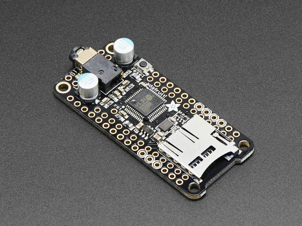 Adafruit Music Maker FeatherWing - MP3 OGG WAV MIDI Synth Player