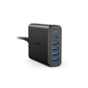 Anker PowerPort I PD with 1PD and 4 PIQ Wall Charger