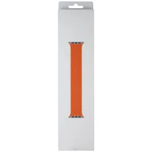 Apple 41mm Braided Solo Loop for Apple Watch 42/41/40mm - Bright Orange / Size 2