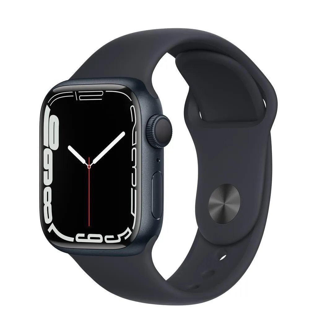 Apple Watch Series 7 (2021) GPS 45 mm - Aluminium Midnight - Sport band Black