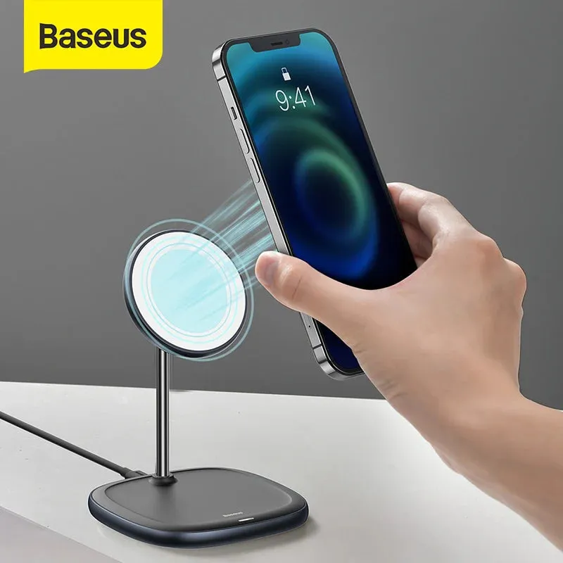 Baseus Swan Magnetic Desktop Bracket Wireless Charger