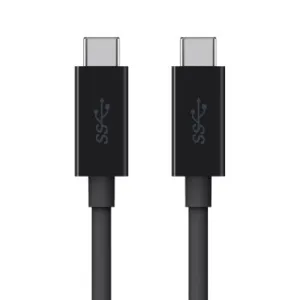 Belkin F2cu049bt2m-Blk Usb Cable Usb 3.2 Gen 1 (3.1 Gen 1) 2 M Usb C Black