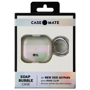 Case-Mate Soap Bubble Case with Ring Clip for Apple AirPods 3rd Gen - Soap