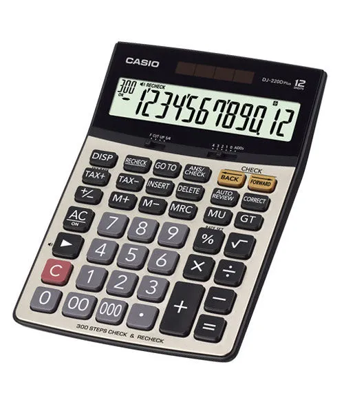 Casio Calculator , Model - DJ220 