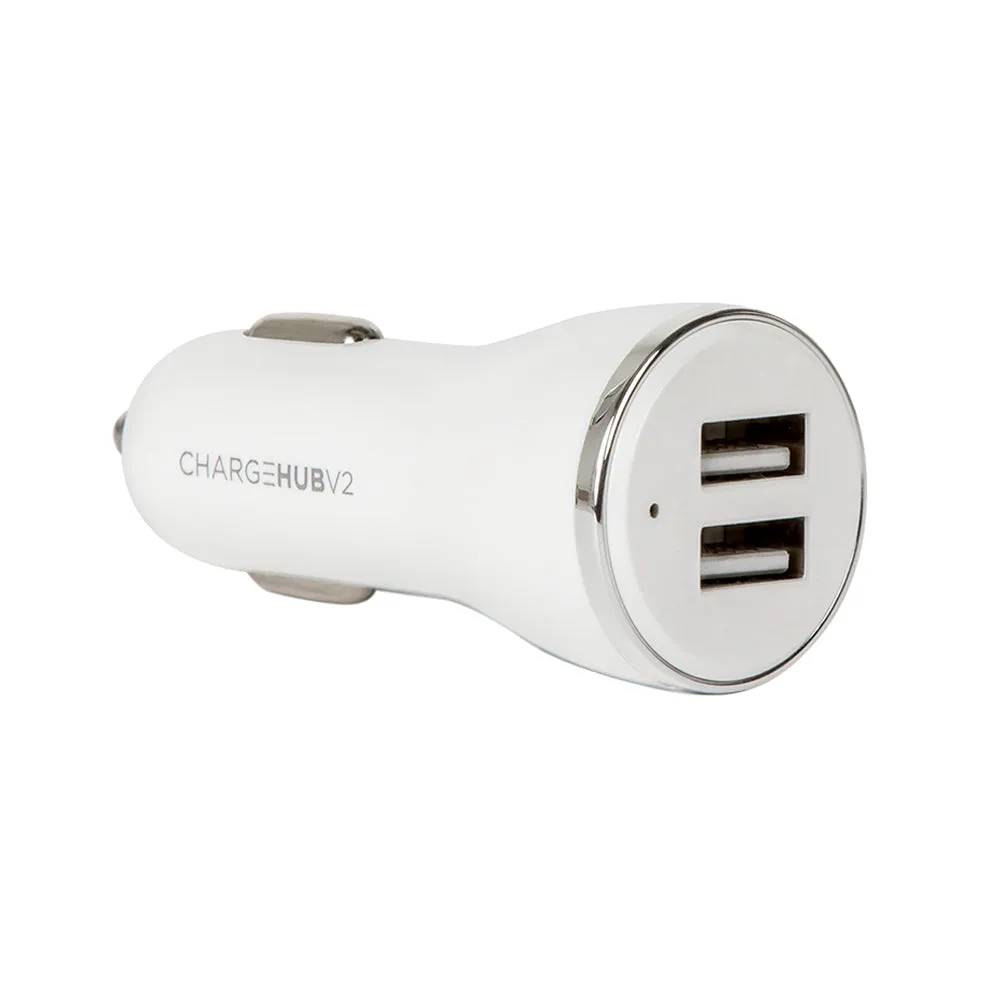 ChargeHub V2 – 2-Port USB Car Charger