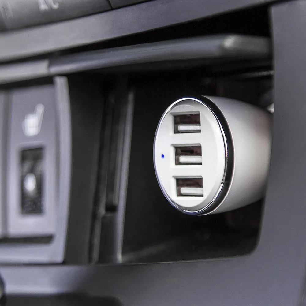 ChargeHub V3 – 3-Port USB Car Charger