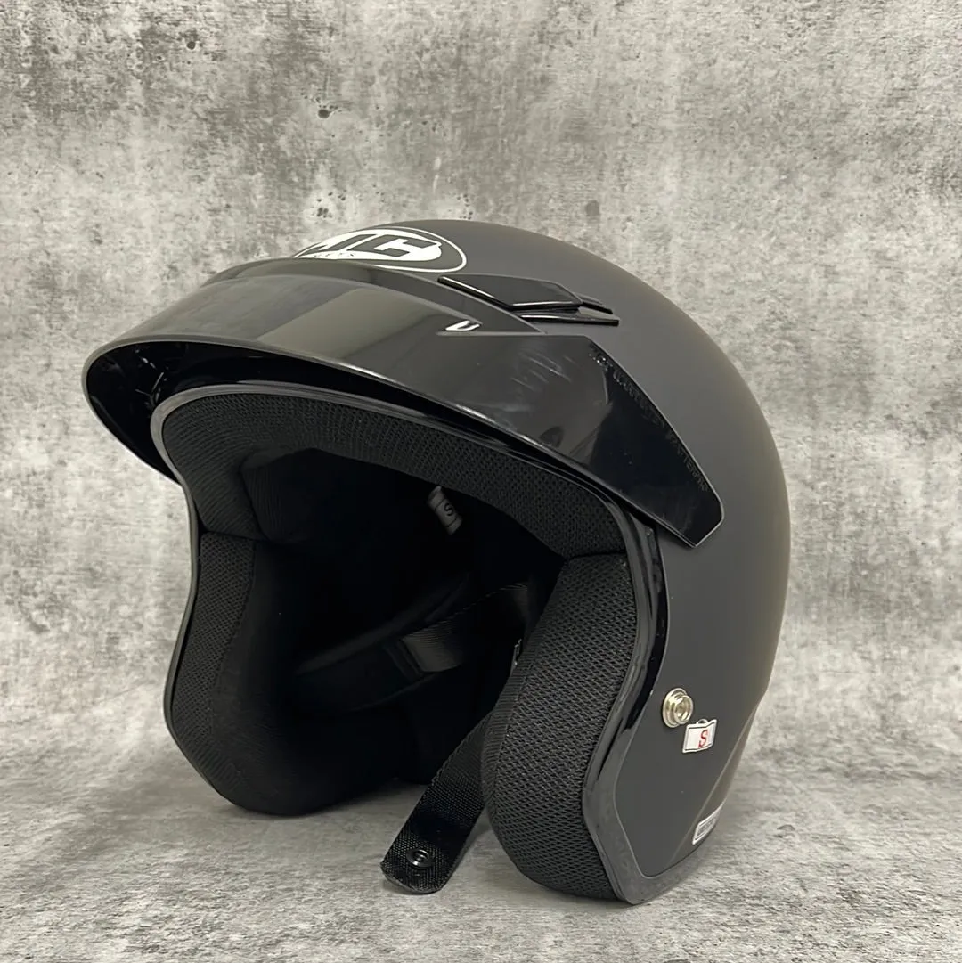 Clearance HJC CS-5N Open Face DOT Helmet Black Small