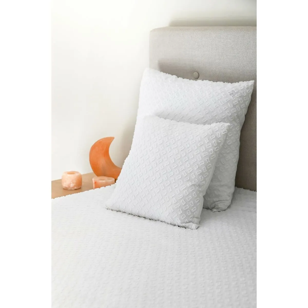 Cushion Home ESPRIT White 45 x 45 x 45 cm