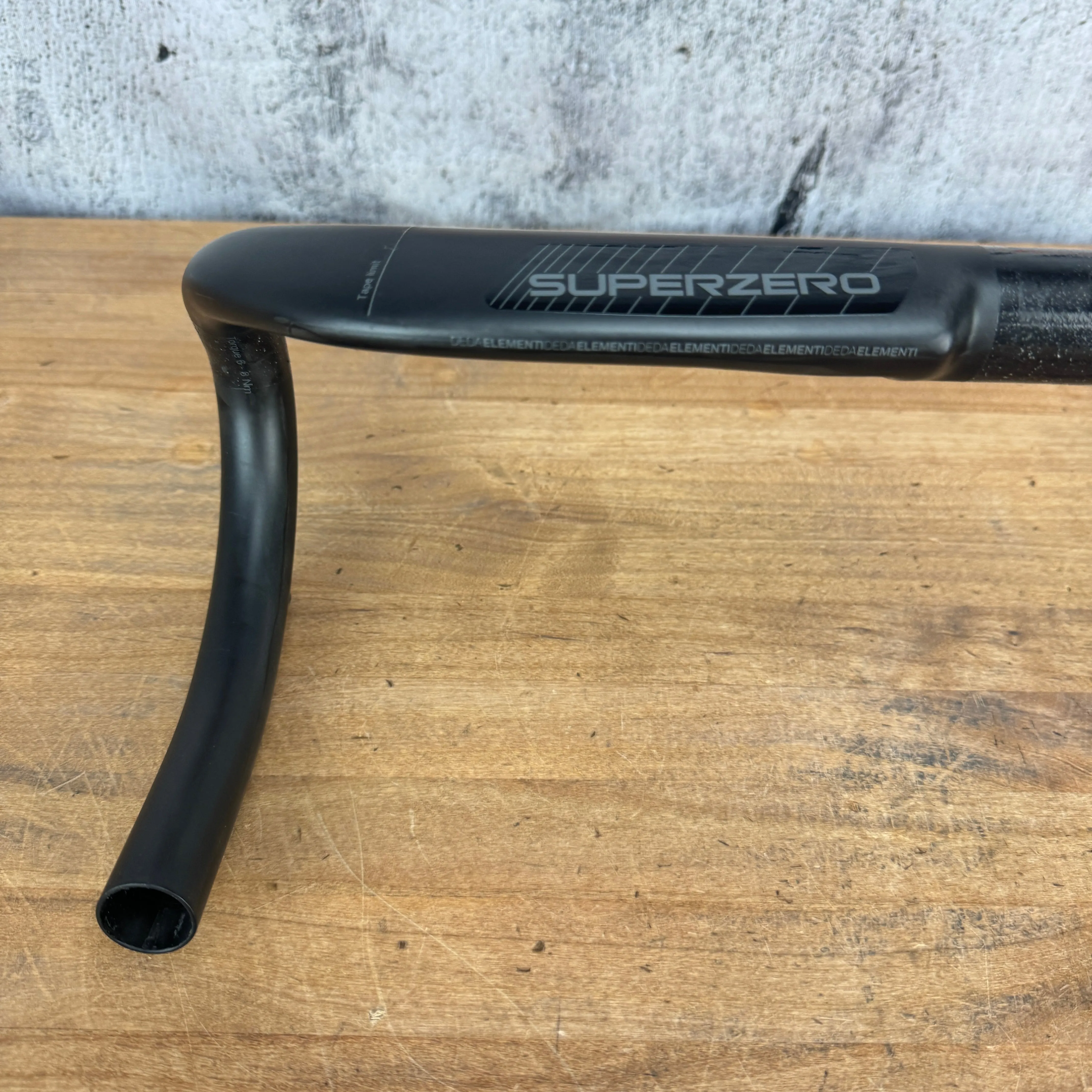 Deda Elementi Superzero 44/46cm Carbon Road Bike Handlebar 242g