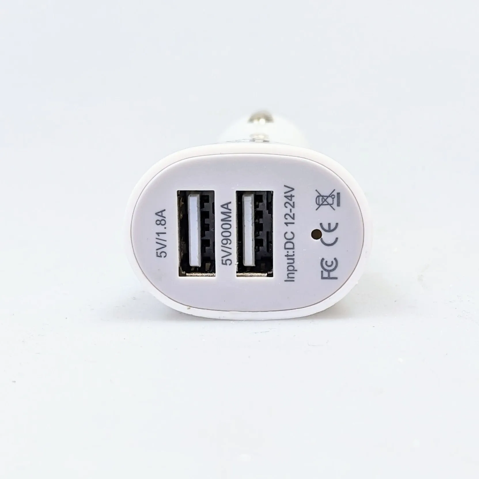 Dual USB Car Charger (DC 12-24V)