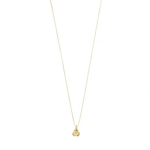 Echo Gold Plated Flower Necklace