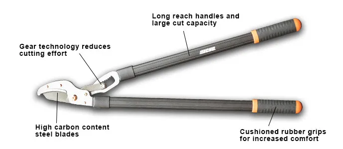 ECHO HA-2710 Pro Series Anvil Lopper