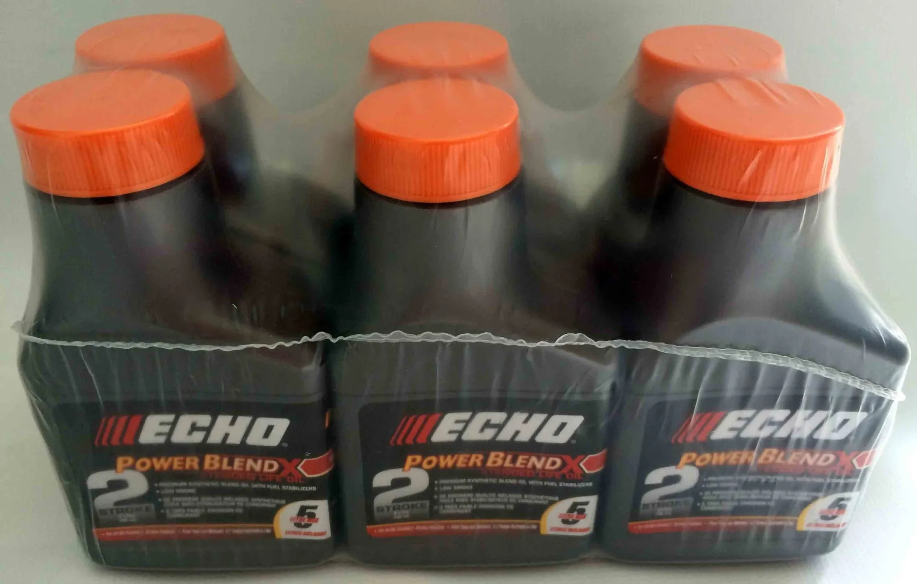 ECHO Premium Synthetic PowerBlend 2 Stroke Engine Oil 100mLx6