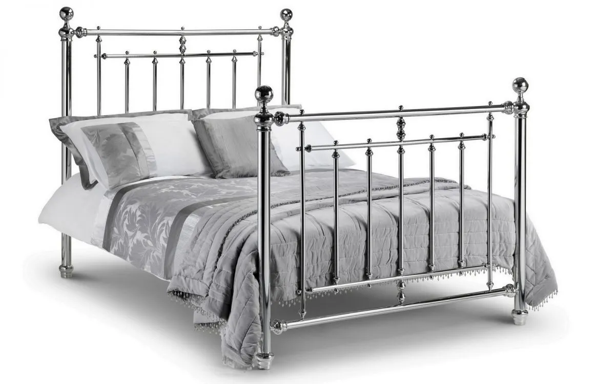 Empress Chrome Bed