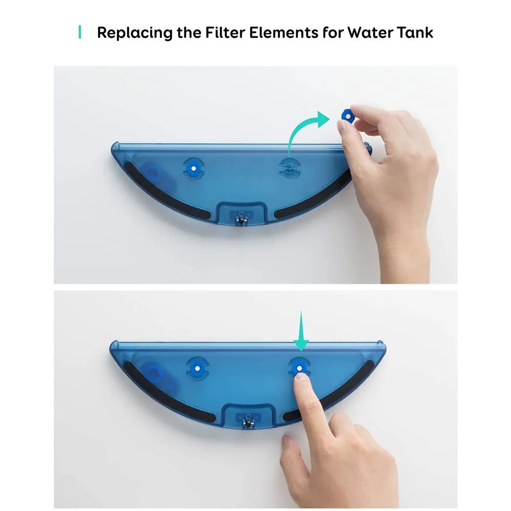 Eufy Filter Elements for Water Tank For RoboVac G10 Hybrid, G20 Hybrid, G30 Hybrid, X8 Hybrid