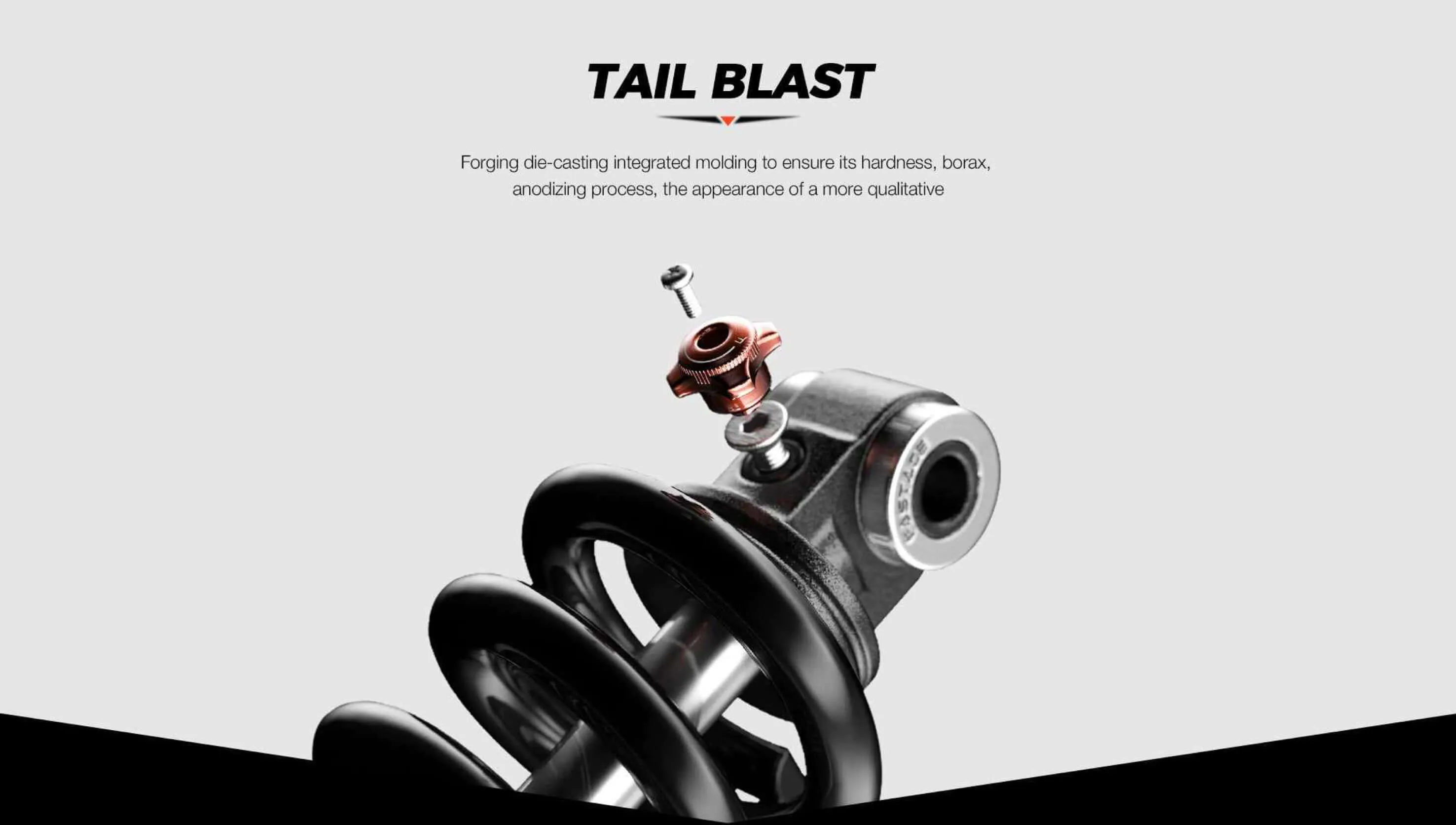 Fastace 350lb Rear Shock for MG BG