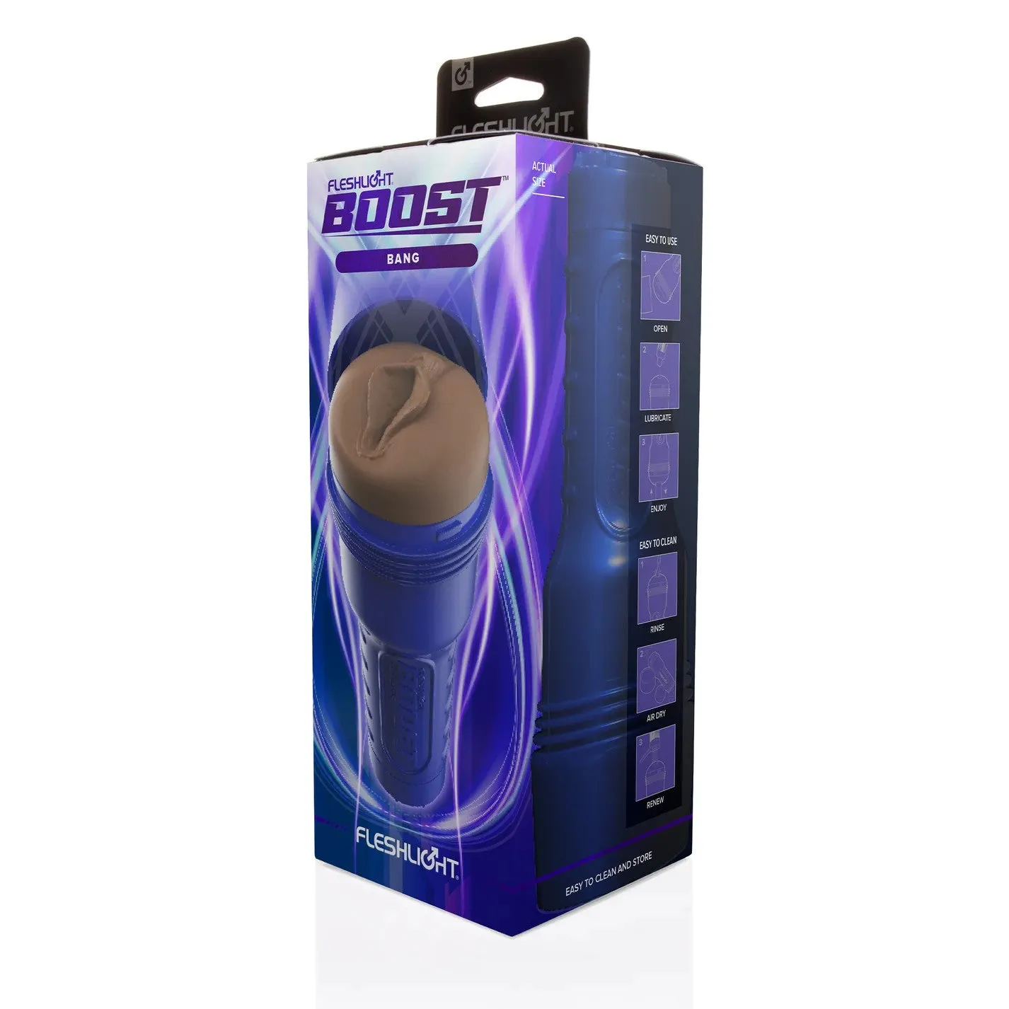 Fleshlight Boost Bang - Medium Dark Flesh