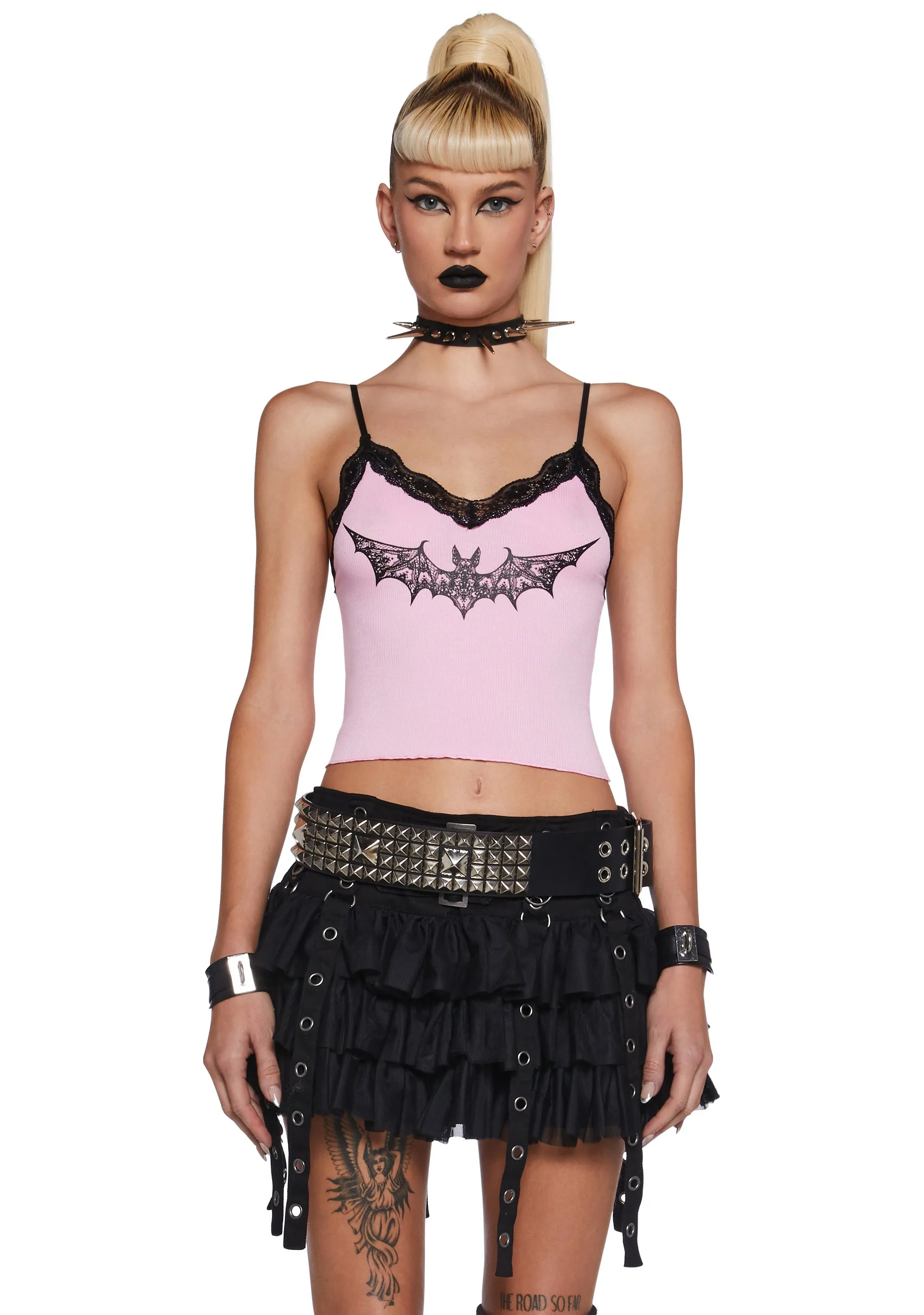 Flights of Fear Lace Cami