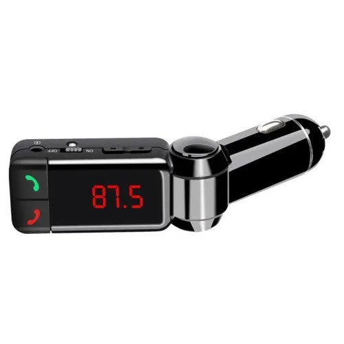 FM Transmitter Modulator Bluetooth Handsfree Adapter USB Charger AUX MP3 Player