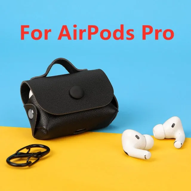 For Apple Airpods earphone 1 2 Pro Case Cute leather Accessories protector kawaii tassel earphone shell for AirPods Pro Cases|Earphone Accessories|