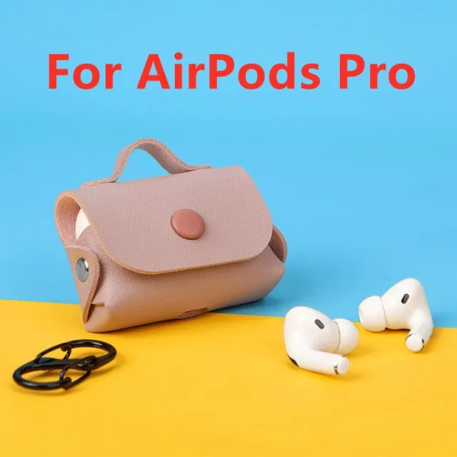 For Apple Airpods earphone 1 2 Pro Case Cute leather Accessories protector kawaii tassel earphone shell for AirPods Pro Cases|Earphone Accessories|