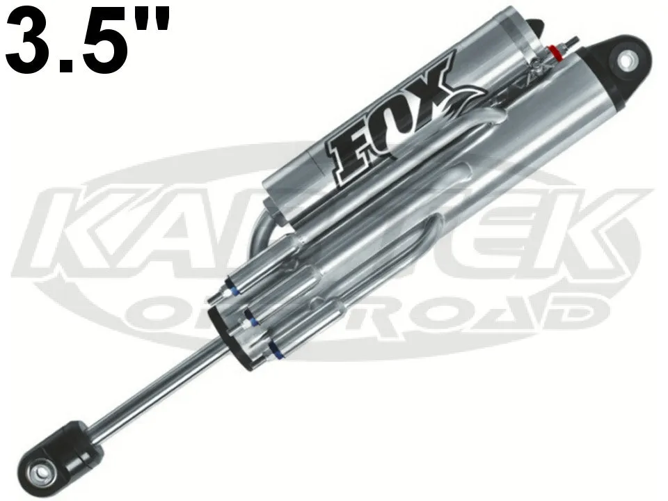 Fox Racing Bypass Shocks 3.5" Body 16" Stroke 1" Shaft Piggy Back Reservoir 5 Tube Adjustment