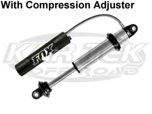 Fox Racing Shocks 2" Coil Over Body 3.5" Stroke 5/8" Shaft Hose Remote Reservoir With LSC Adjuster