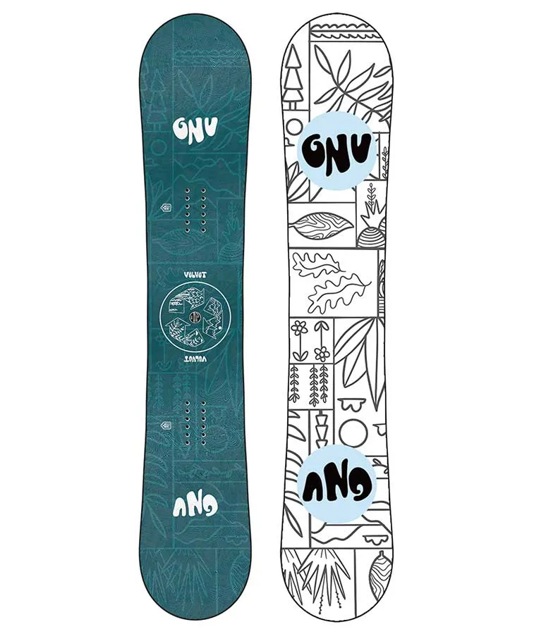 Gnu Women's Velvet Snowboard 2022