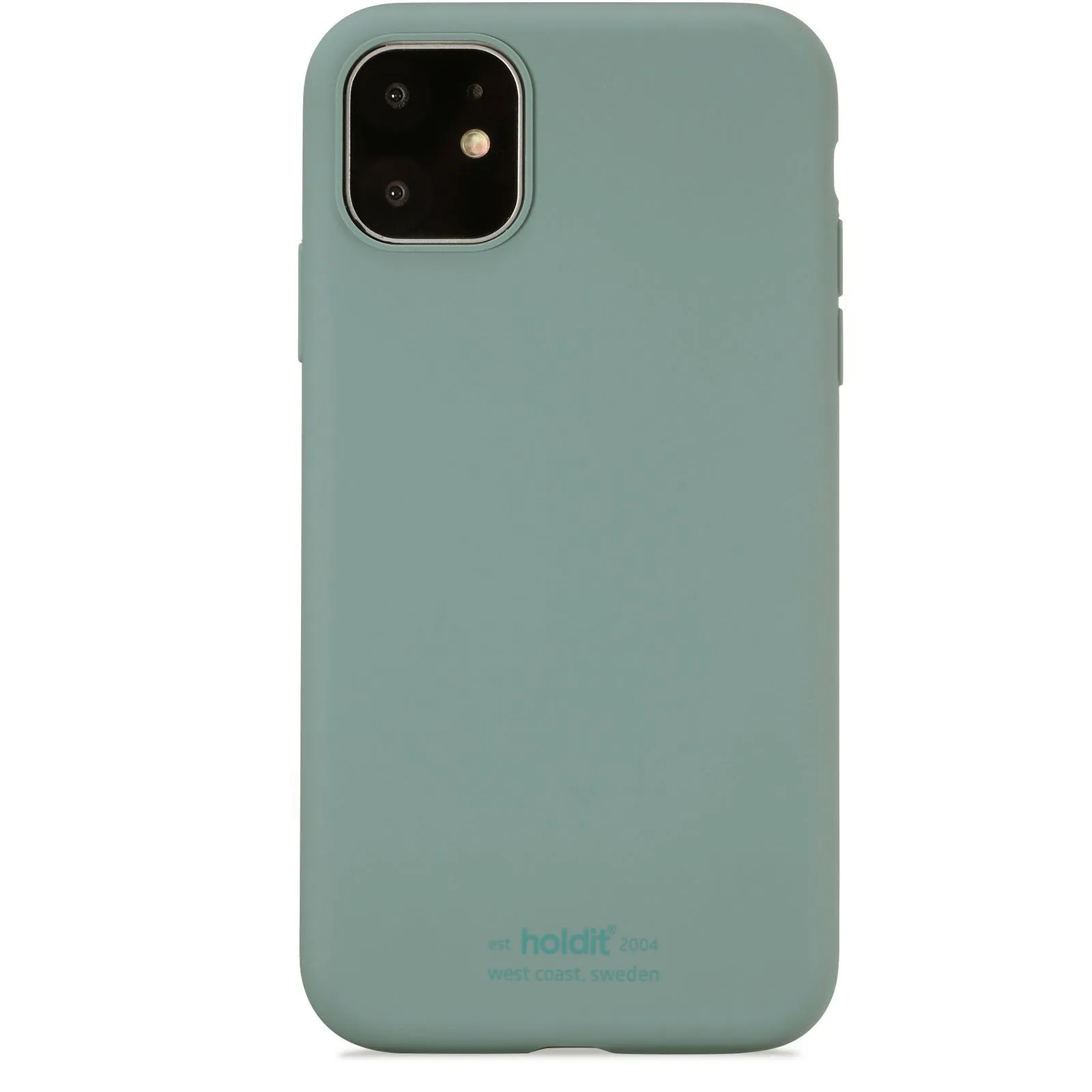 Holdit Phone Case Silicone for iPhone 11/XR - Moss Green