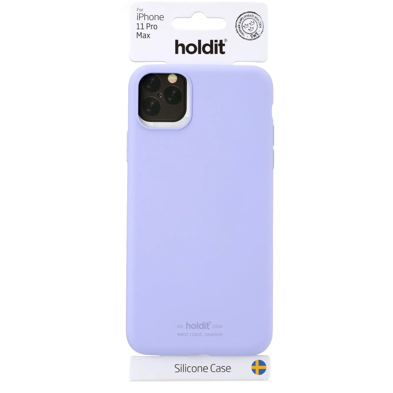 Holdit Phone Case Silicone iPhone 11 Pro Max - Lavender