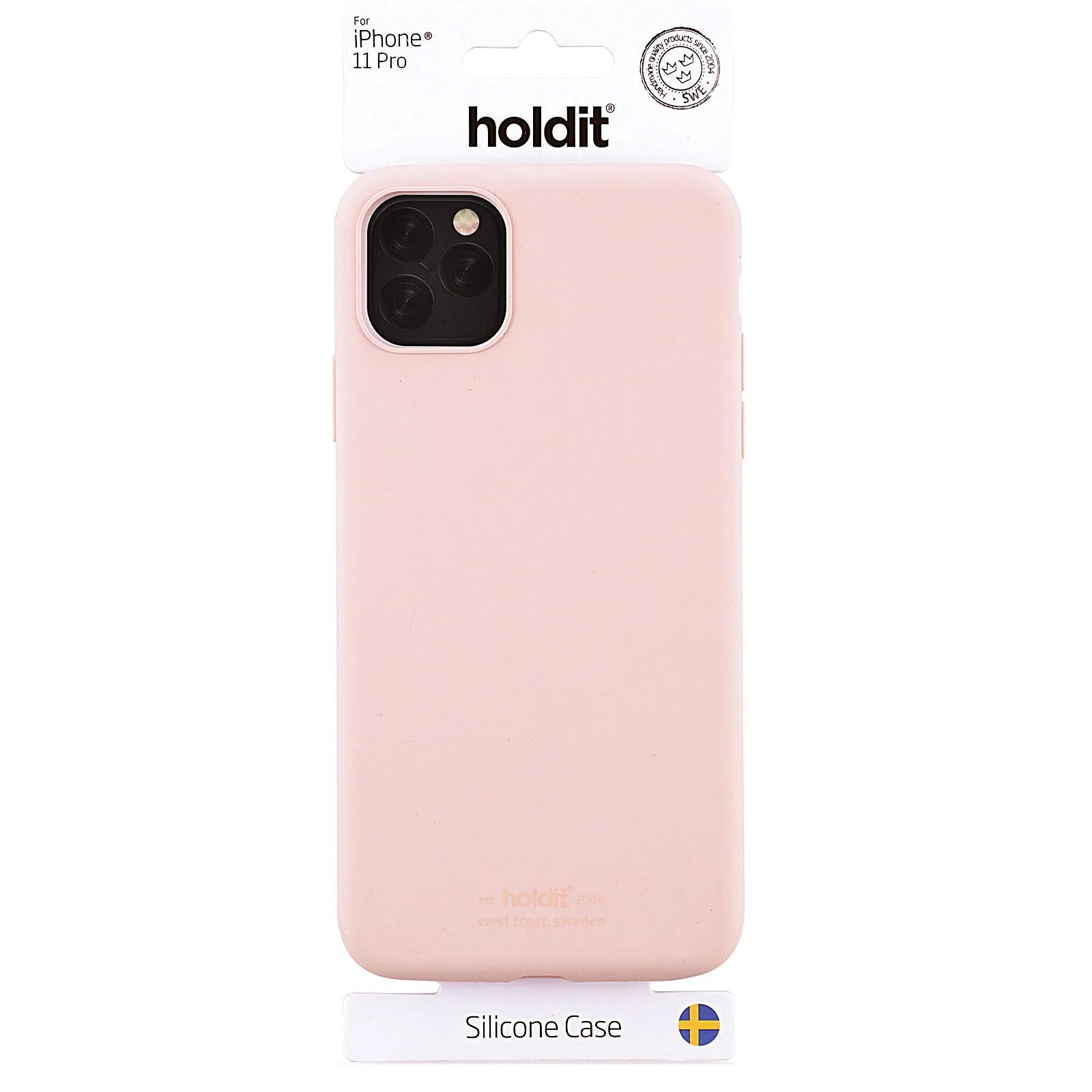 Holdit Phone Case Silicone iPhone 11 Pro / Xs / X - Blush Pink