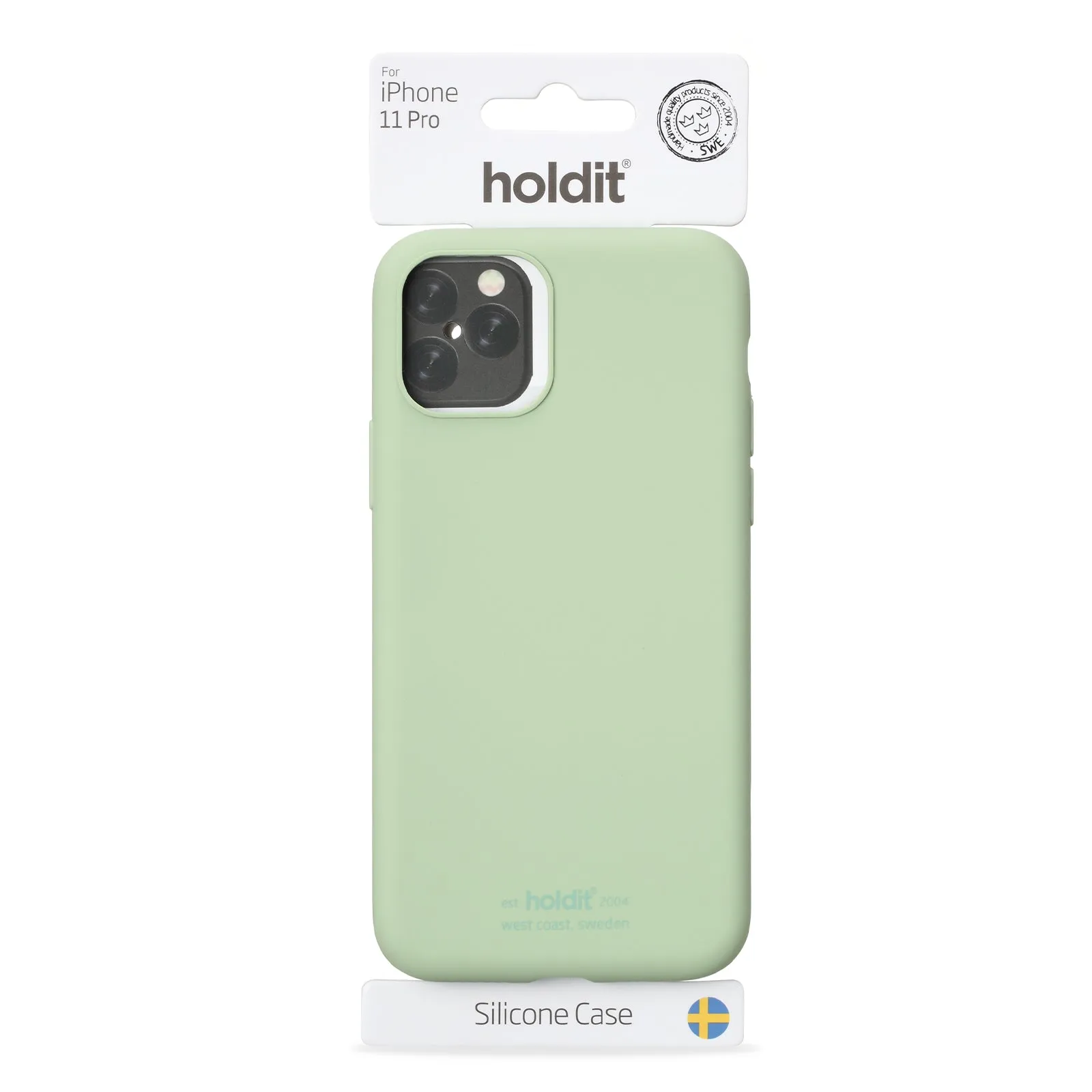 Holdit Phone Case Silicone iPhone 11 Pro / Xs / X - Jade Green