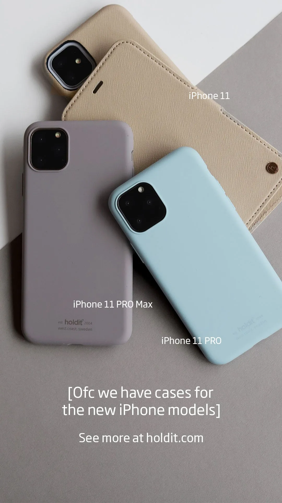 Holdit Phone Case Silicone iPhone 11 Pro / Xs / X - Mint