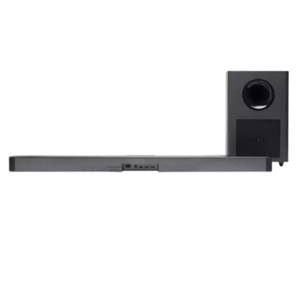 JBL Bar 2.1 Deep Bass 300W 2.1 Channel Soundbar with 6.5-Inch Wireless Subwoofer