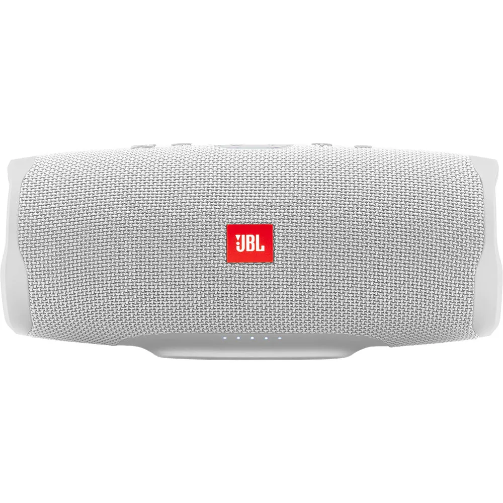 JBL Charge 4 Portable Bluetooth Waterproof 20Hrs Playtime Speaker White