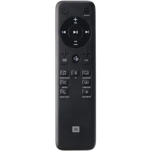 JBL Remote Control (VQB1760J) for Select JBL Audio Systems - Black