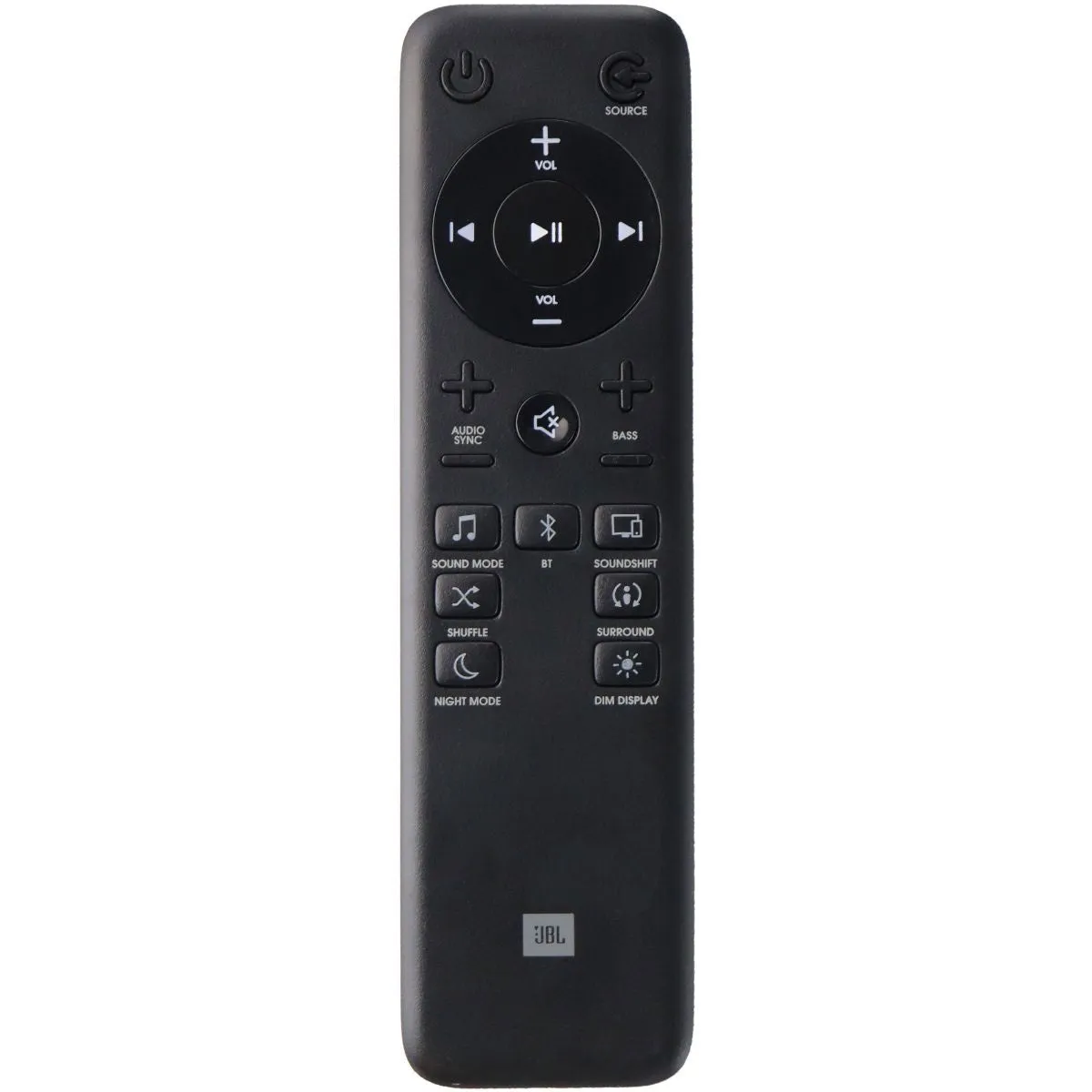 JBL Remote Control (VQB1760J) for Select JBL Audio Systems - Black