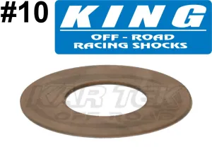 King Shocks Rebound Or Compression Valving Shims 0.010" Thick 1.300" Outside Diameter 0.625" ID