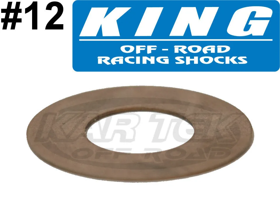 King Shocks Rebound Or Compression Valving Shims 0.012" Thick 1.000" Outside Diameter 0.625" ID