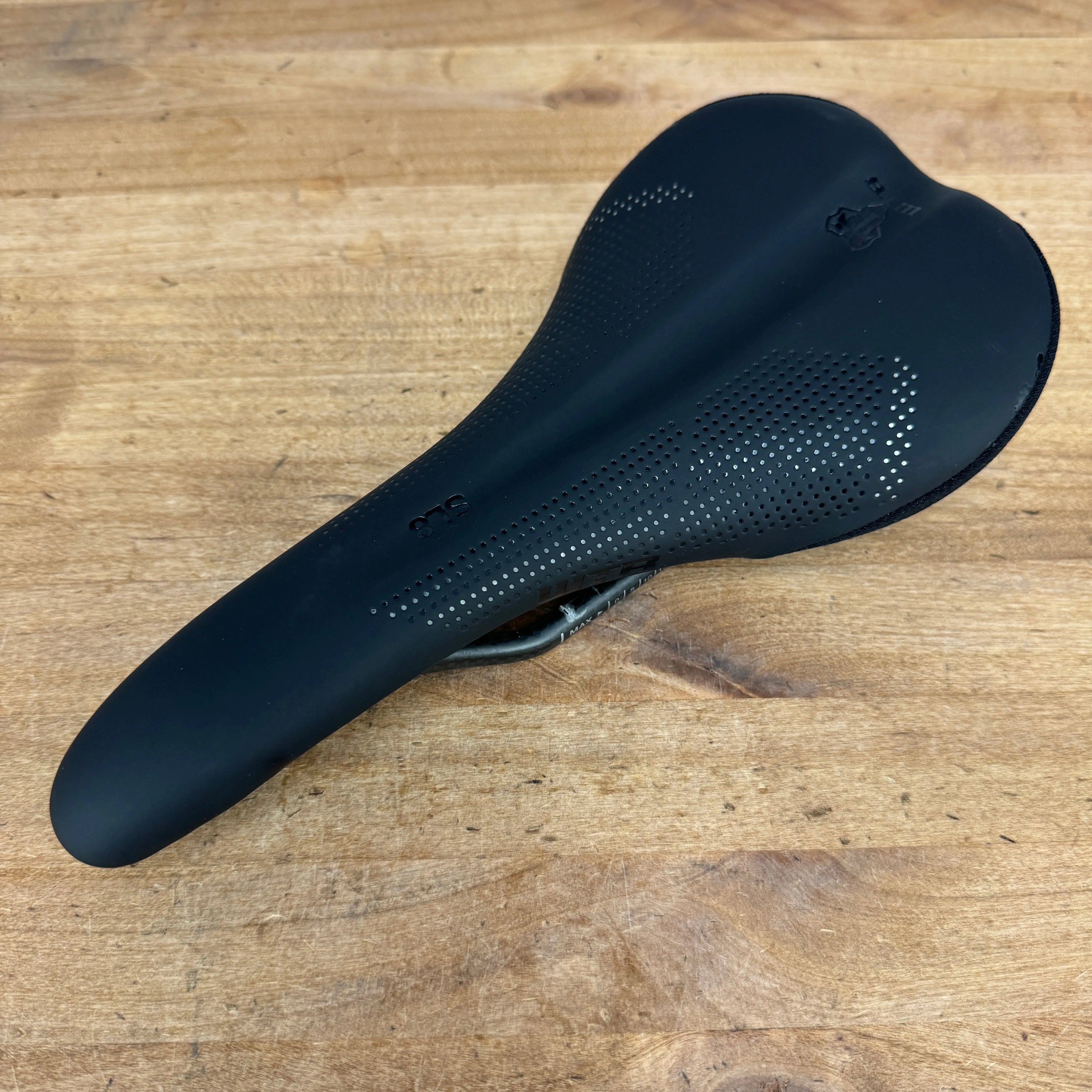 Light Wear! WTB SL8 127mm 7x9mm Oval Carbon Rails Black Bike Saddle 158g