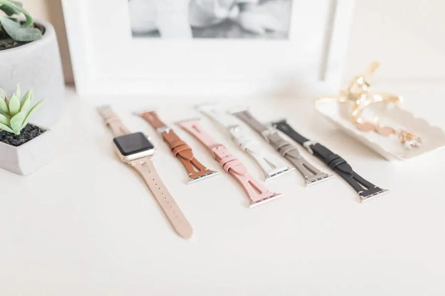 Lola Leather Apple Band