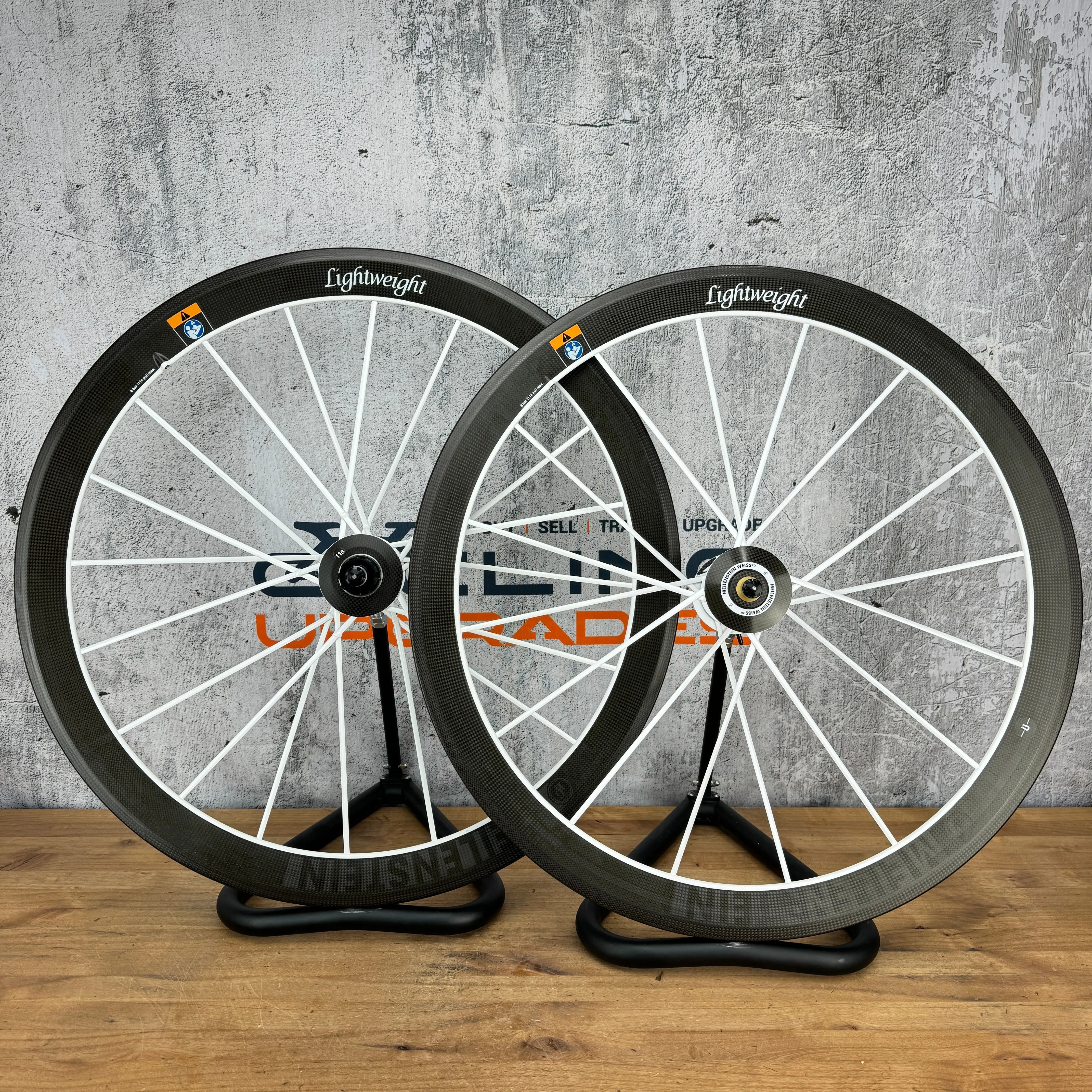 Low Mile! Lightweight Meilenstein Weiss Ed Gen IV Carbon Clincher Wheelset 1258g