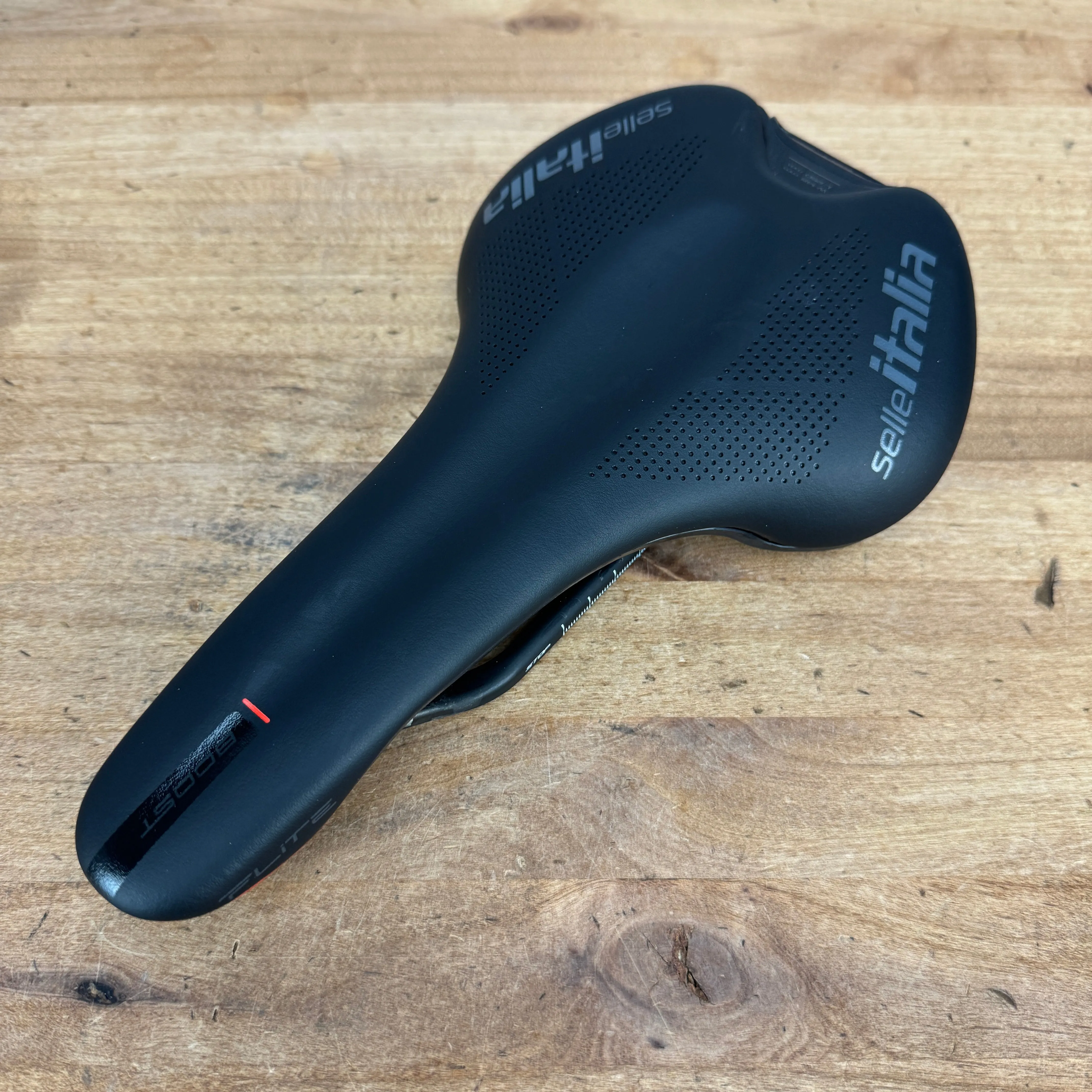 Low Mile! Selle Italia Flite Boost Kit Carbonio 7x9mm Carbon Rails 145mm Saddle