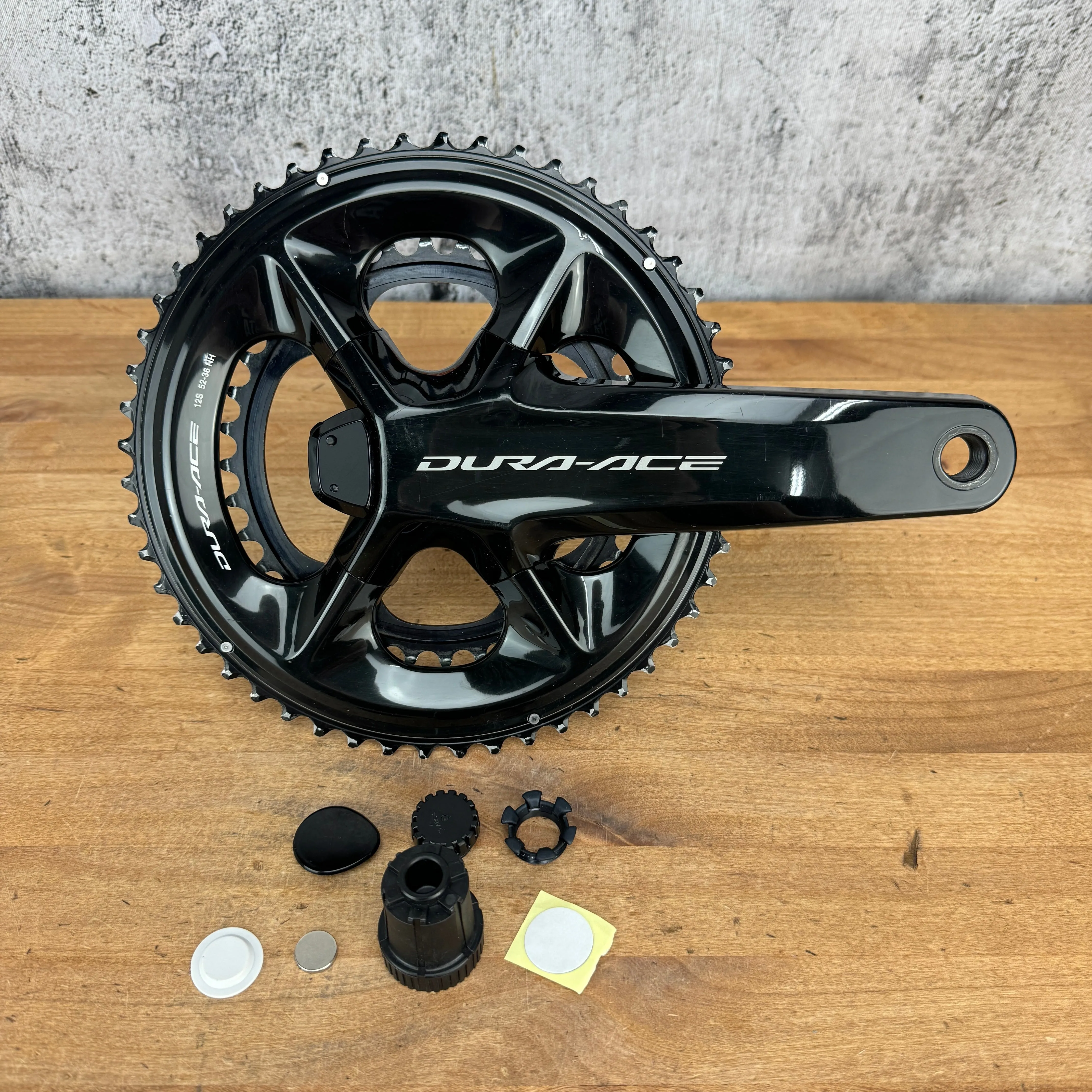 Low Mile! Shimano Dura Ace FC-R9200-P 170mm 52/36t 12-Spd Power Meter Crankset