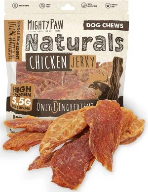 Mighty Paw Naturals Chicken Jerky: A Wholesome Snack for Dogs