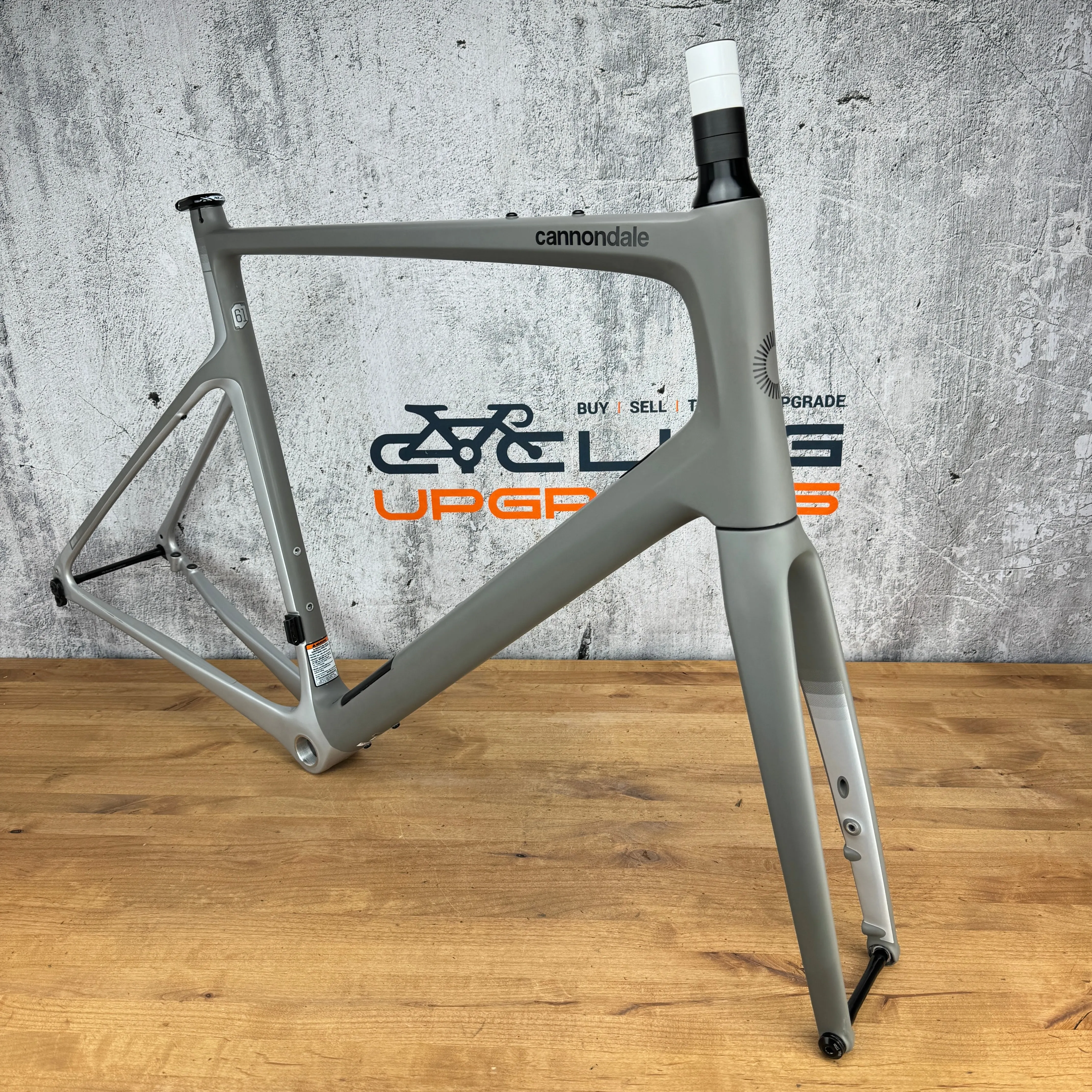 Mint! 2022 Cannondale Synapse Carbon 1 61cm Disc Brake Frameset 700c 1971g