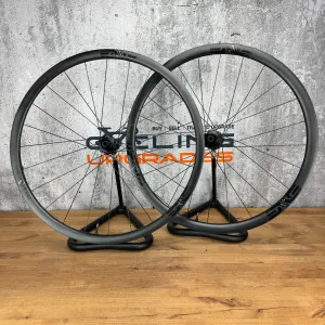 Mint! 2023 Enve SES 2.3 Carbon Tubeless Hookless Disc Brake Wheelset 700c 1262g