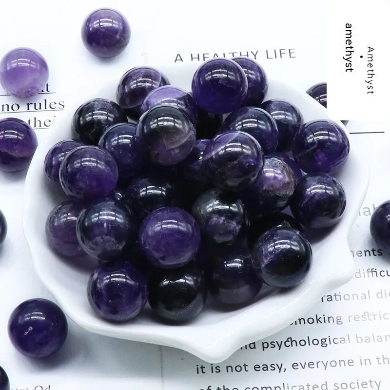 Natural Amethyst Agate Non-porous Stone Beads