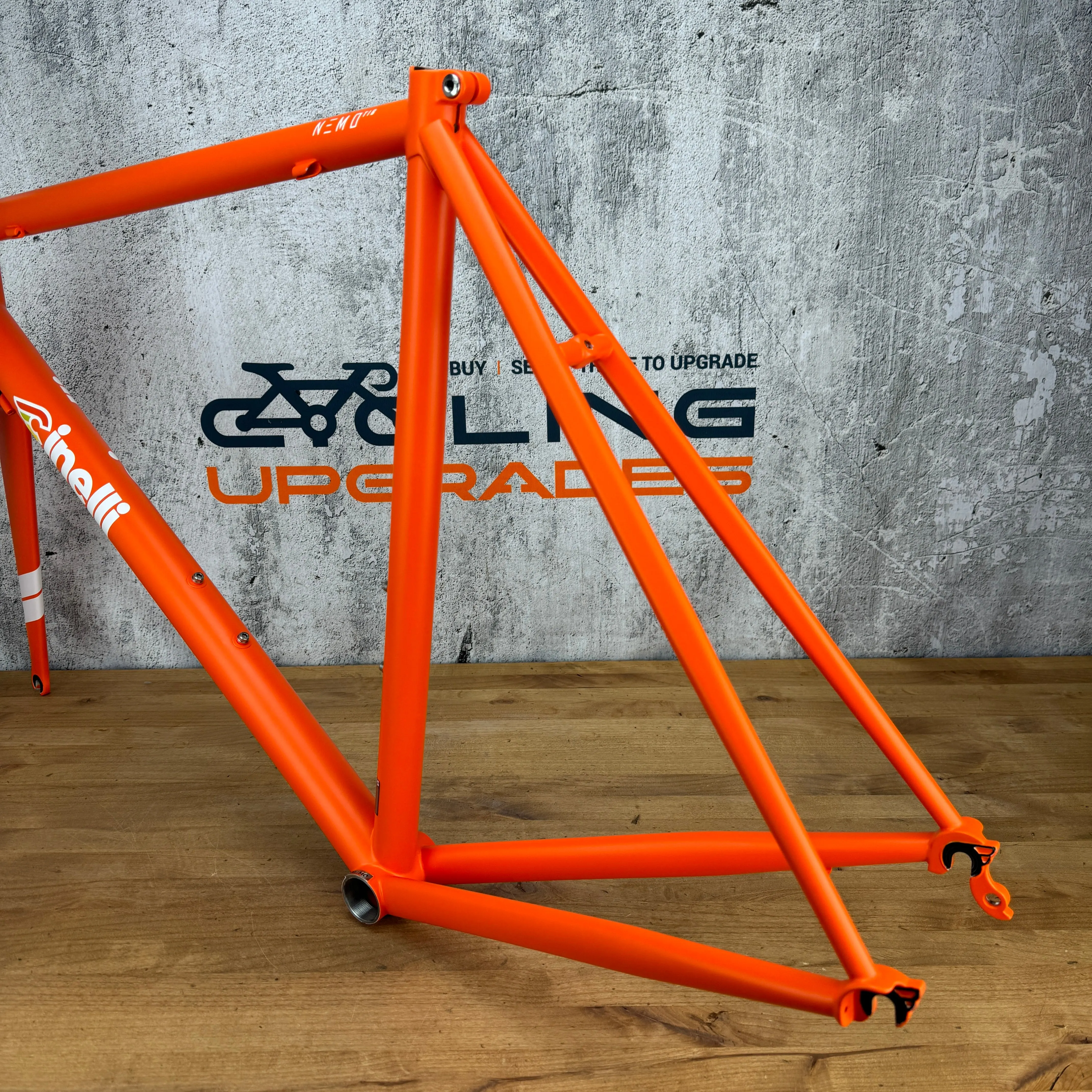 New! 2024 Cinelli Nemo Tig Large (55cm) Rim Brake Steel Frameset 700c Chris King